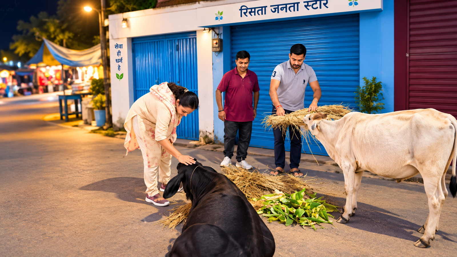 Dog receiving compassionate care